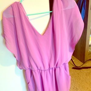 GB Neon lavender purple romper